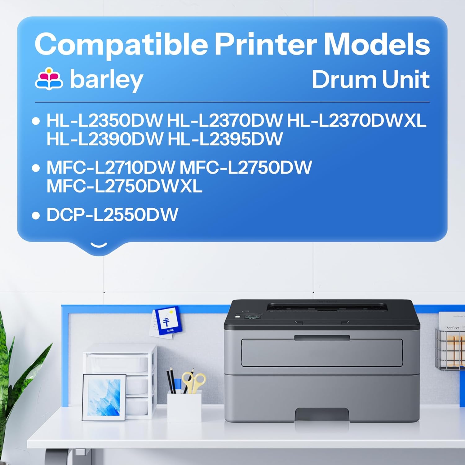 DR-730 DR730 DR 730 Drum Unit Compatible DR730 DR-730 Drum Replacement for Brother DR-730 DR730 DR 730 DCP-L2550DW MFC-L2750DW MFC-L2710DW Drum (1 Drum, NOT Toner) - Image 2