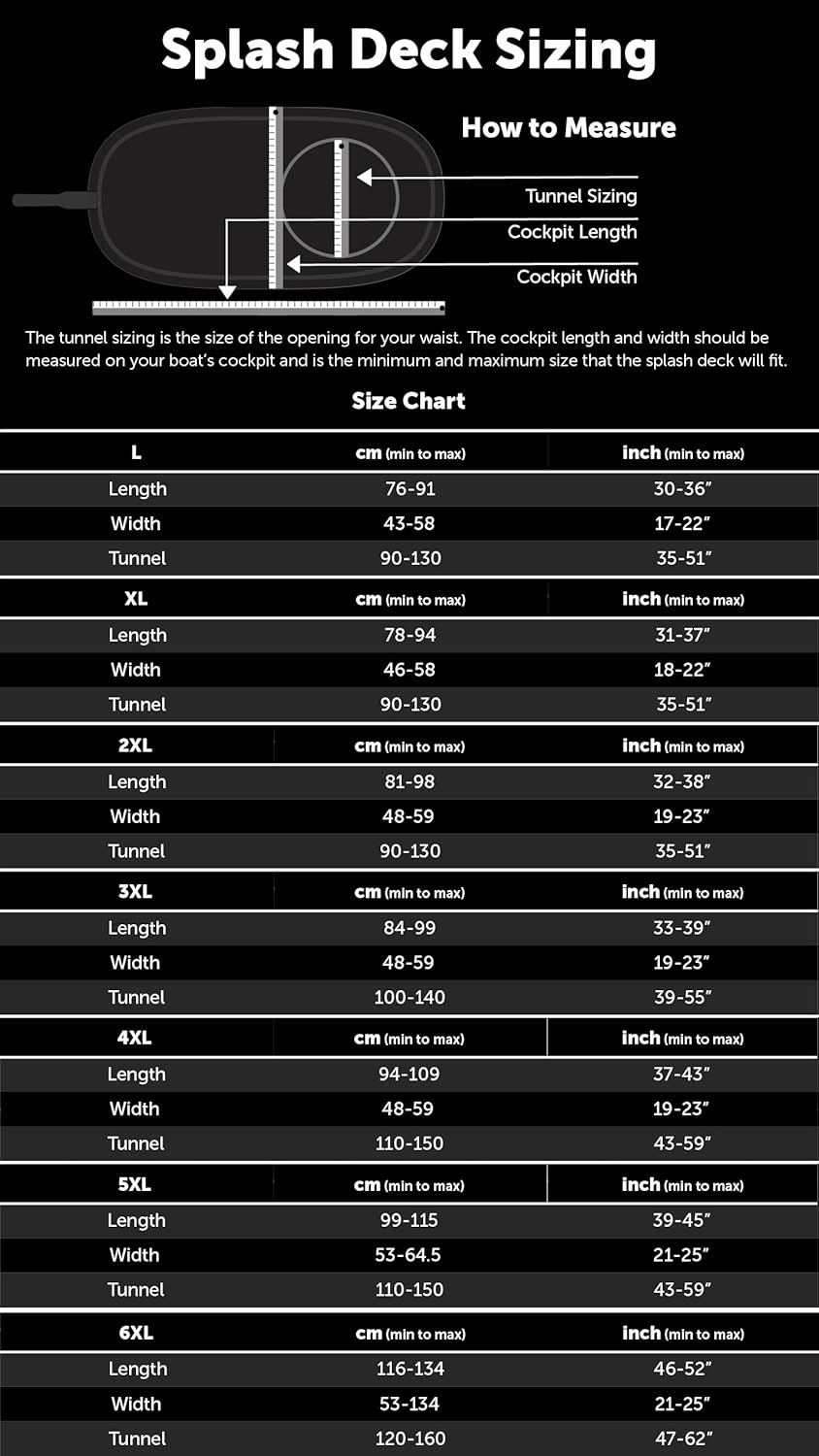 Level Six Nylon Splash Deck