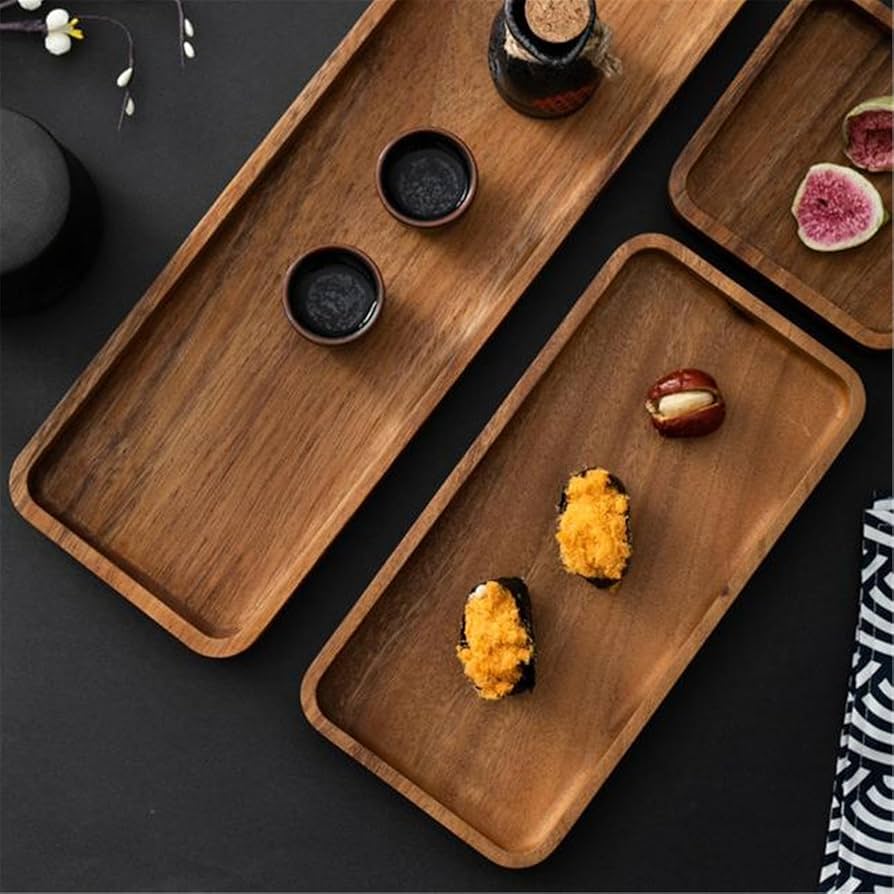 Amazon｜木製トレー 木製トレイ トレー 木製プレート スクエアトレイ