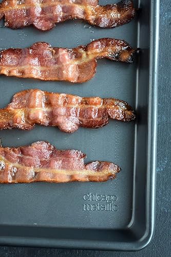 Miniatura 3 de Chicago Metallic Bandeja antiadherente profesional para cocinarhornear 17 pulgadas por 1225 pulgadas