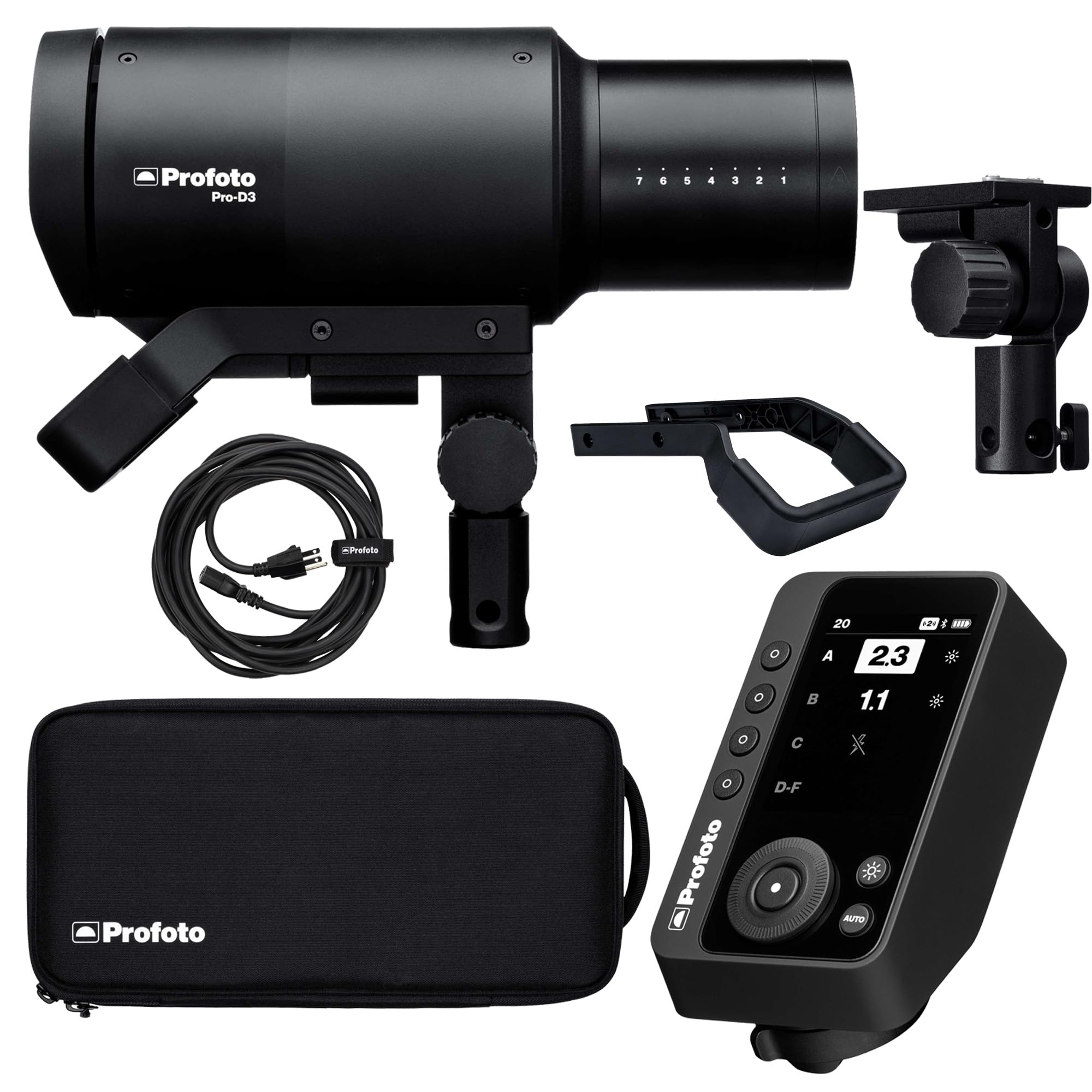 Profoto Pro-D3 750Ws Monolight with Profoto Connect Pro Remote for Fujifilm
