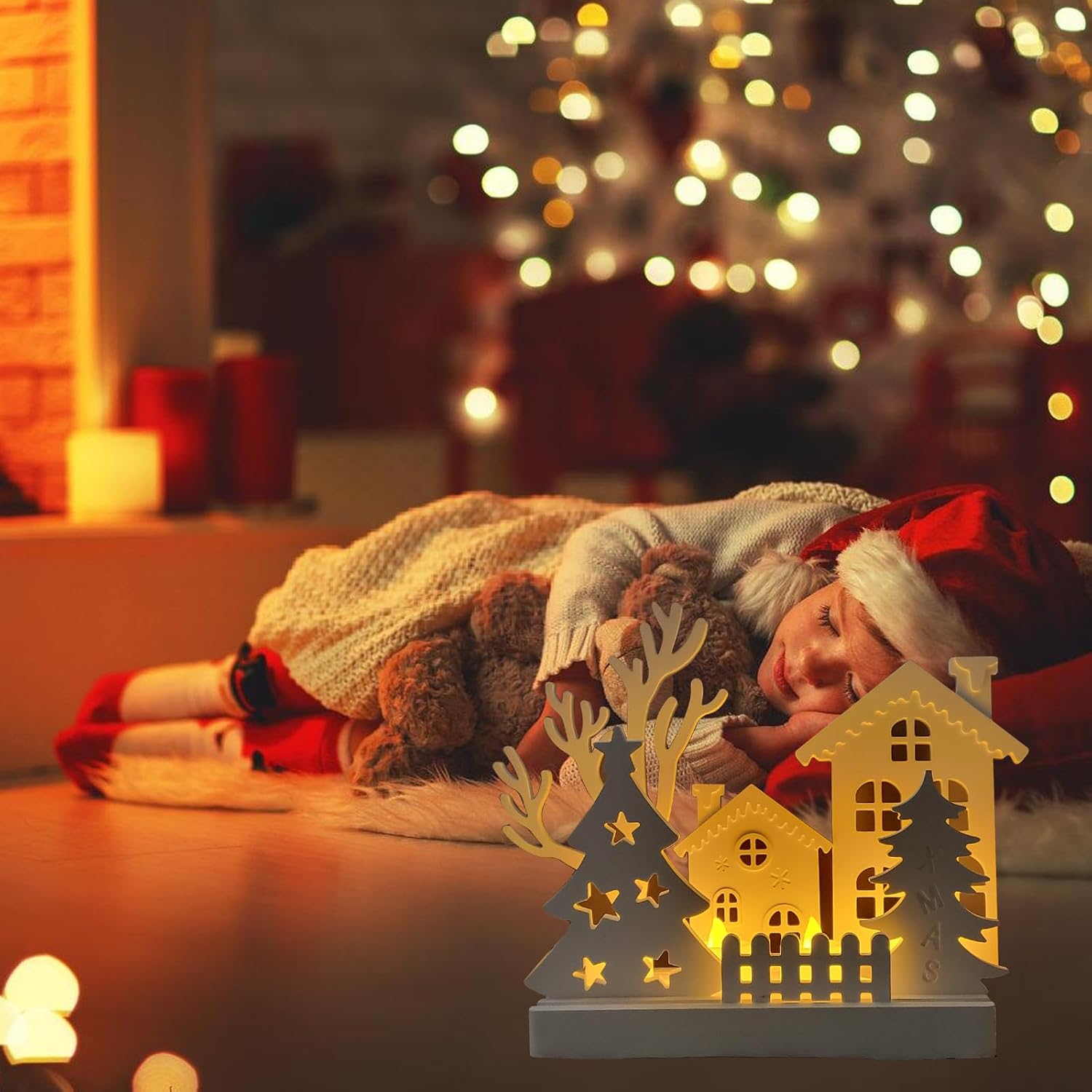 House シリコンモールド クリスマスツリーキャンドルホルダー型 石膏型 キャンドルホルダー製作用