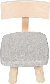 Children Back Stool Backrest Chair: Kid Anti Slip Seat Low Stool Furniture Step Stool for Home Bathroom Bedside Nursery School