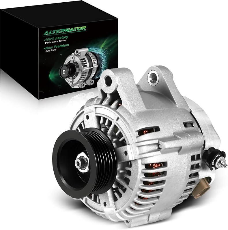 Alternador SZKAIDAG 12 V 100 A para Toyota Sienna 3.0L V6 1998–2003 – Polia de 6 canais