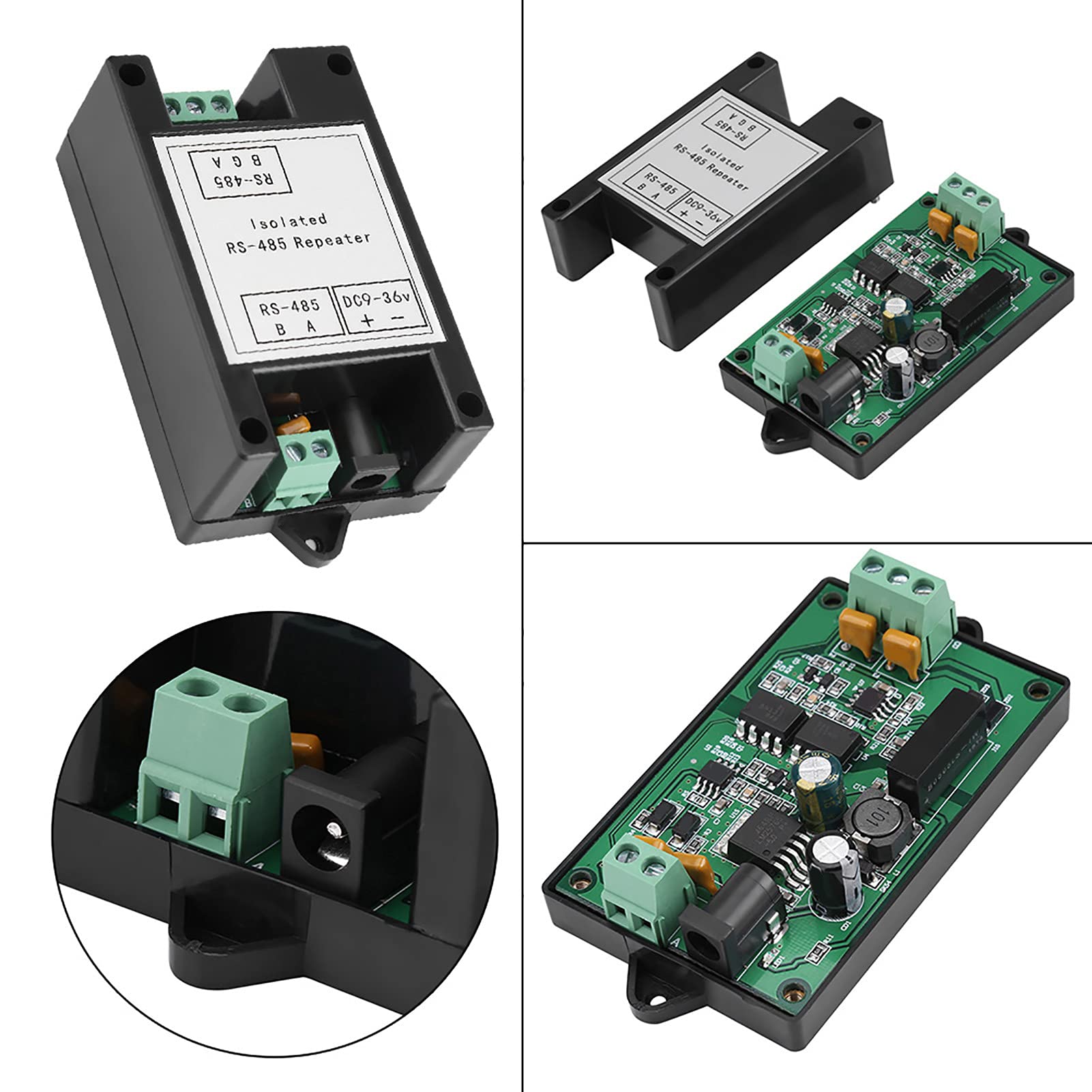 Prolongateur de répéteur RS485 d'isolation photoélectrique de qualité Industrielle pour répéteur de Signal de routage Modbus convertisseur d'amplificateur de Module de Puissance