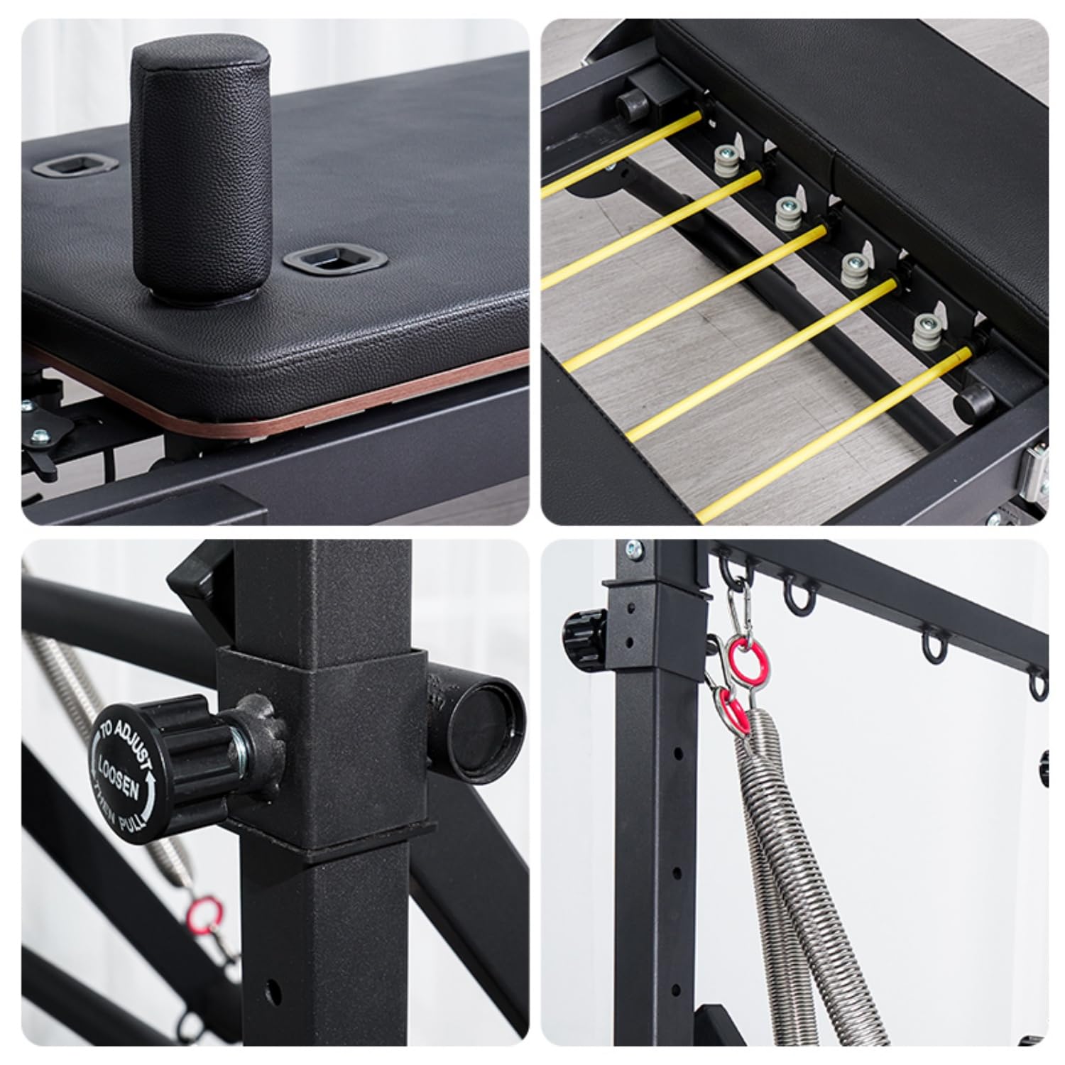 2 in 1 Pilates Core Bed, Pilates Reformer con Torre