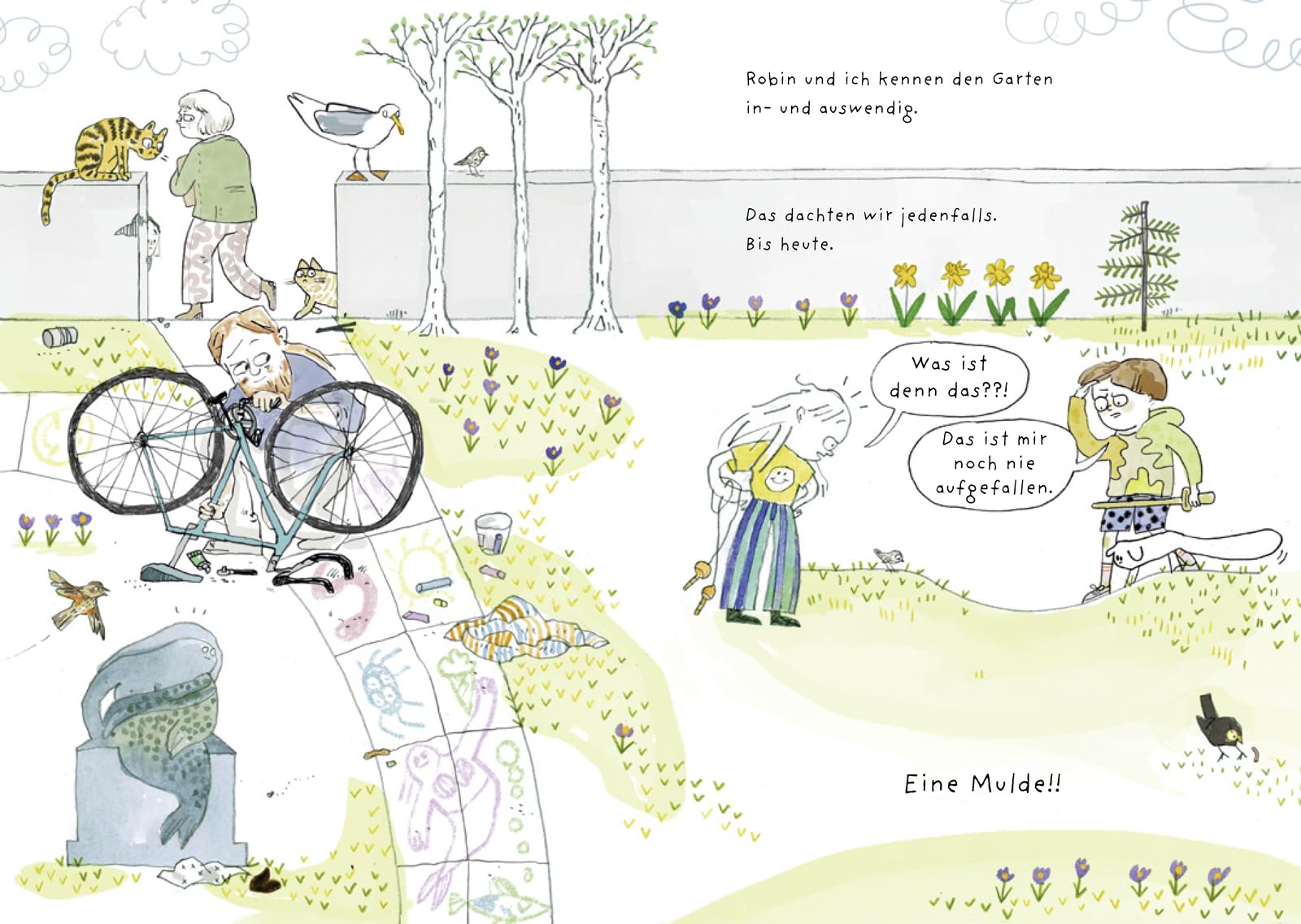 Ein Teich für uns: Lustiges Bilderbuch über das Zusammenleben in der Natur für Kinder ab 5 Jahren