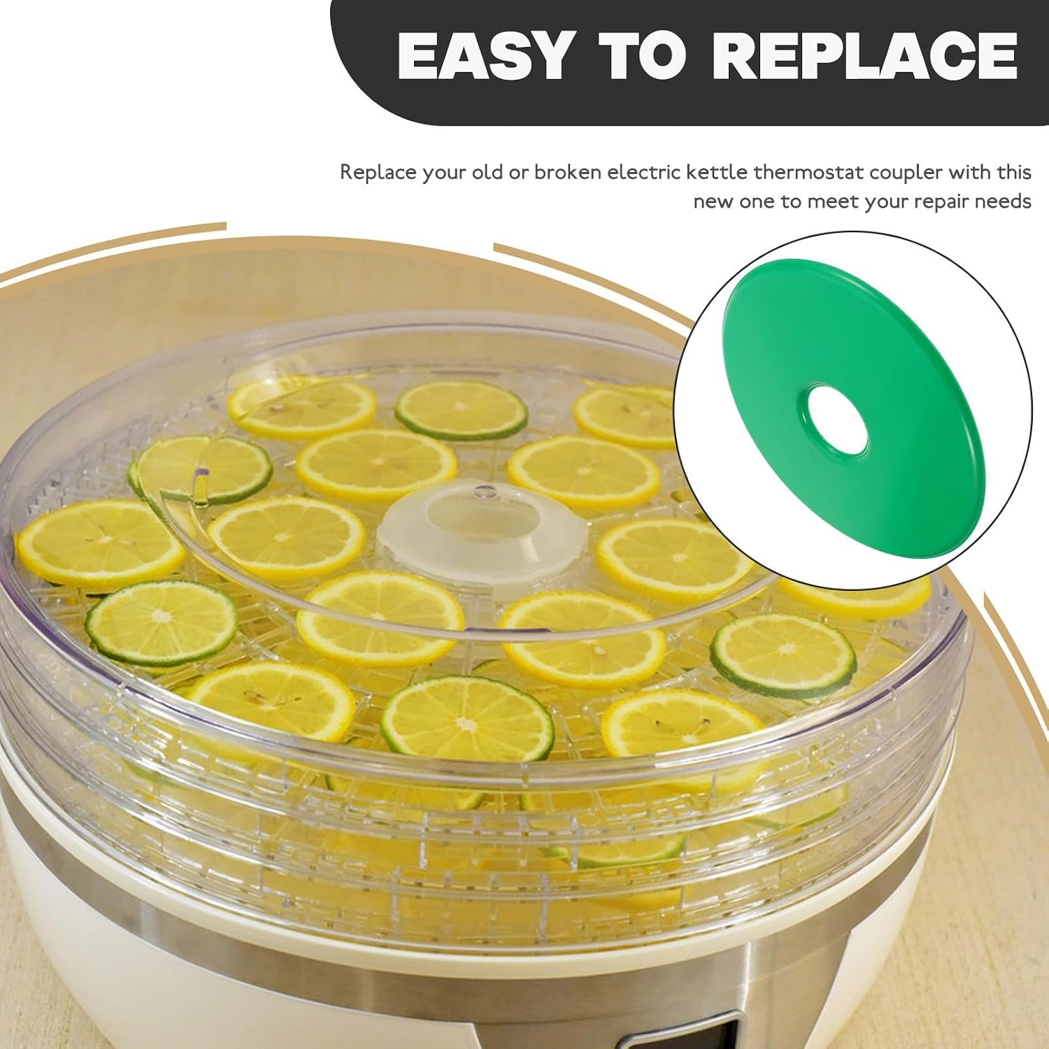 Plastic Dehydrator Sheets Green for Meat and Vegetables