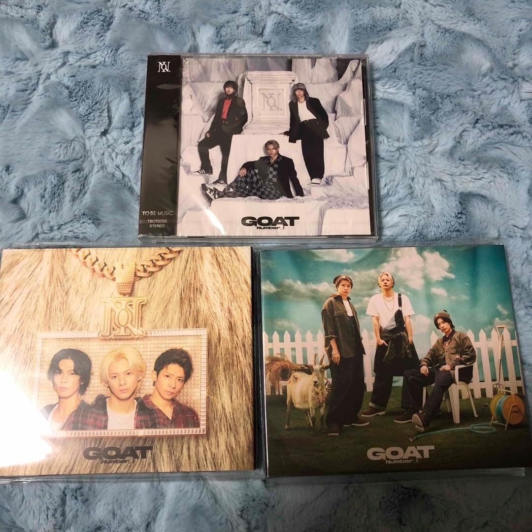 Number_i GOAT 3形態 Number_i 1stシングル 「GOAT」三形態 新品未開封