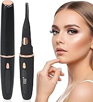 StrongHairStrongerPresence USB Rechargeable Heated Eyelash Curler: LED Display, 3 Temps, Safe Mini Curler for 24H Natural Lashes