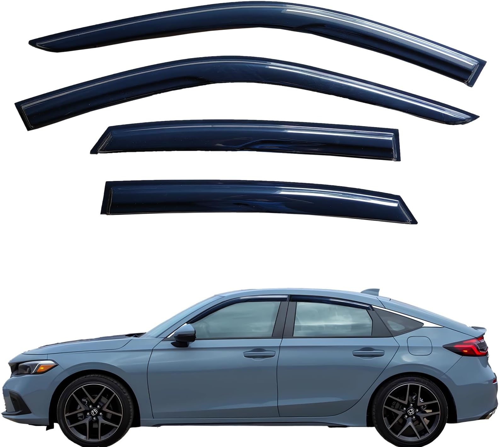 Honda Civic Rain Guards