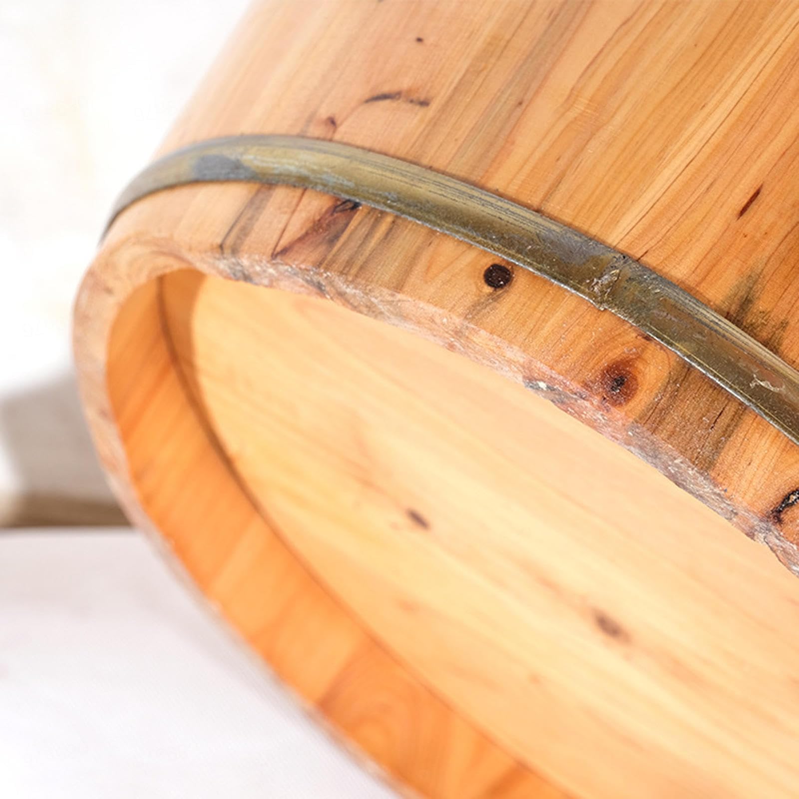 Idromassaggio Plantare Facile da Pulire,in Legno Sali per Pediluvio Piedi Stanchi Robusto,Professionale Vaschetta Lavapiedi Piscina per Uso Domestico Antistress per Piedi Stanchi