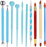 Vista 1 de Herramientas de arcilla polimérica, herramientas de modelado de puntos, herramienta de escultura de arcilla de silicona, kit de arcilla seca al aire