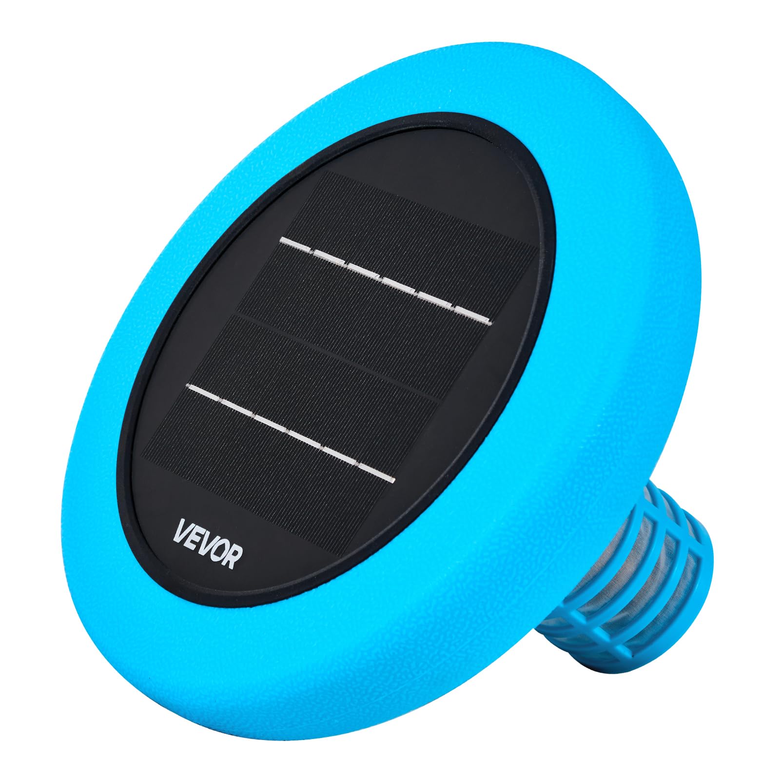 VEVOR Ionizzatore Solare per Piscina Purificatore per Acqua Piscina Purificatore agli Ioni di Rame max. 170343 L, Ionizzatore ad Energia Solare Galleggiante per Piscina Vasca Idromassaggio, Rotondo