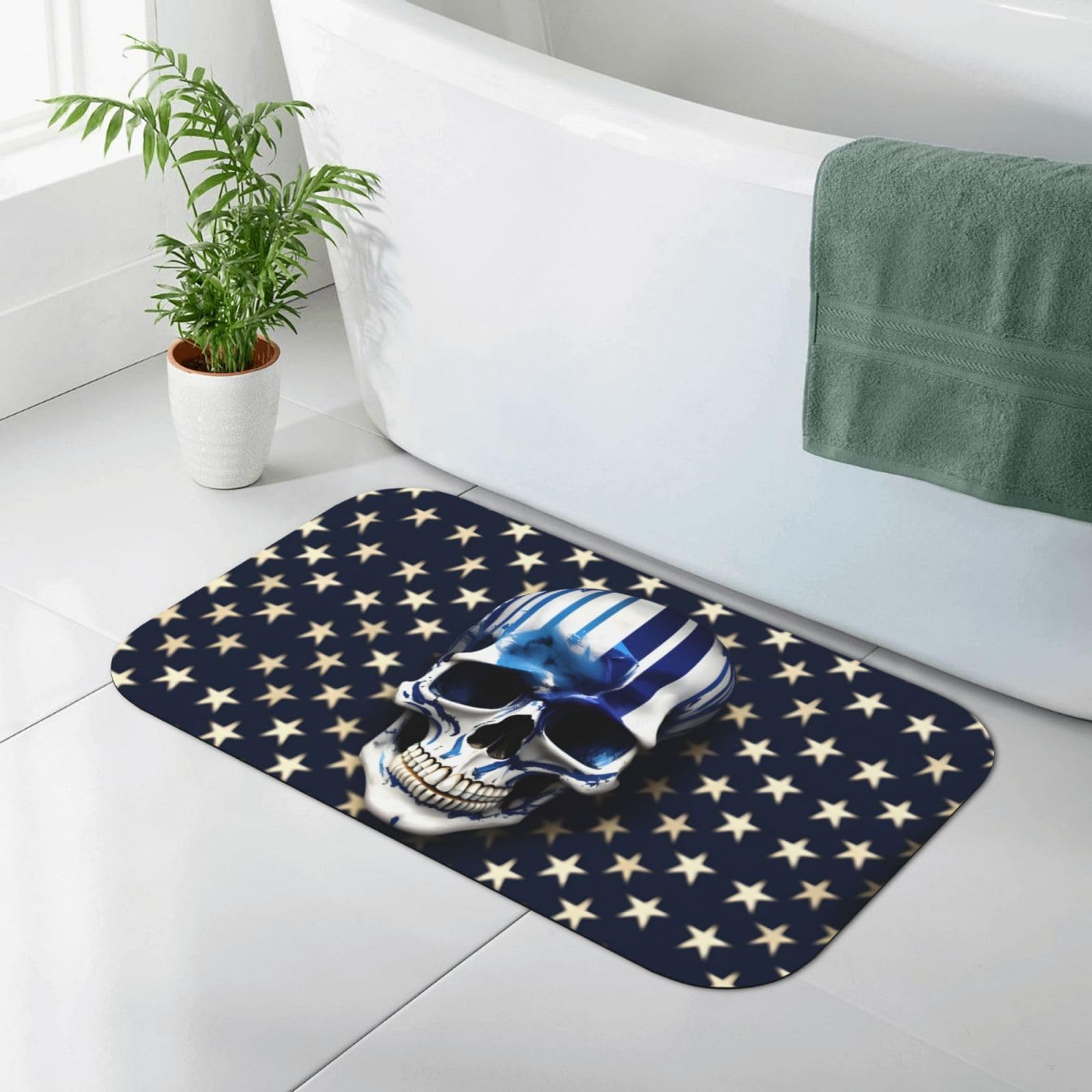 Tapis de bain diatomée séchage rapide et antidérapant 50x80
