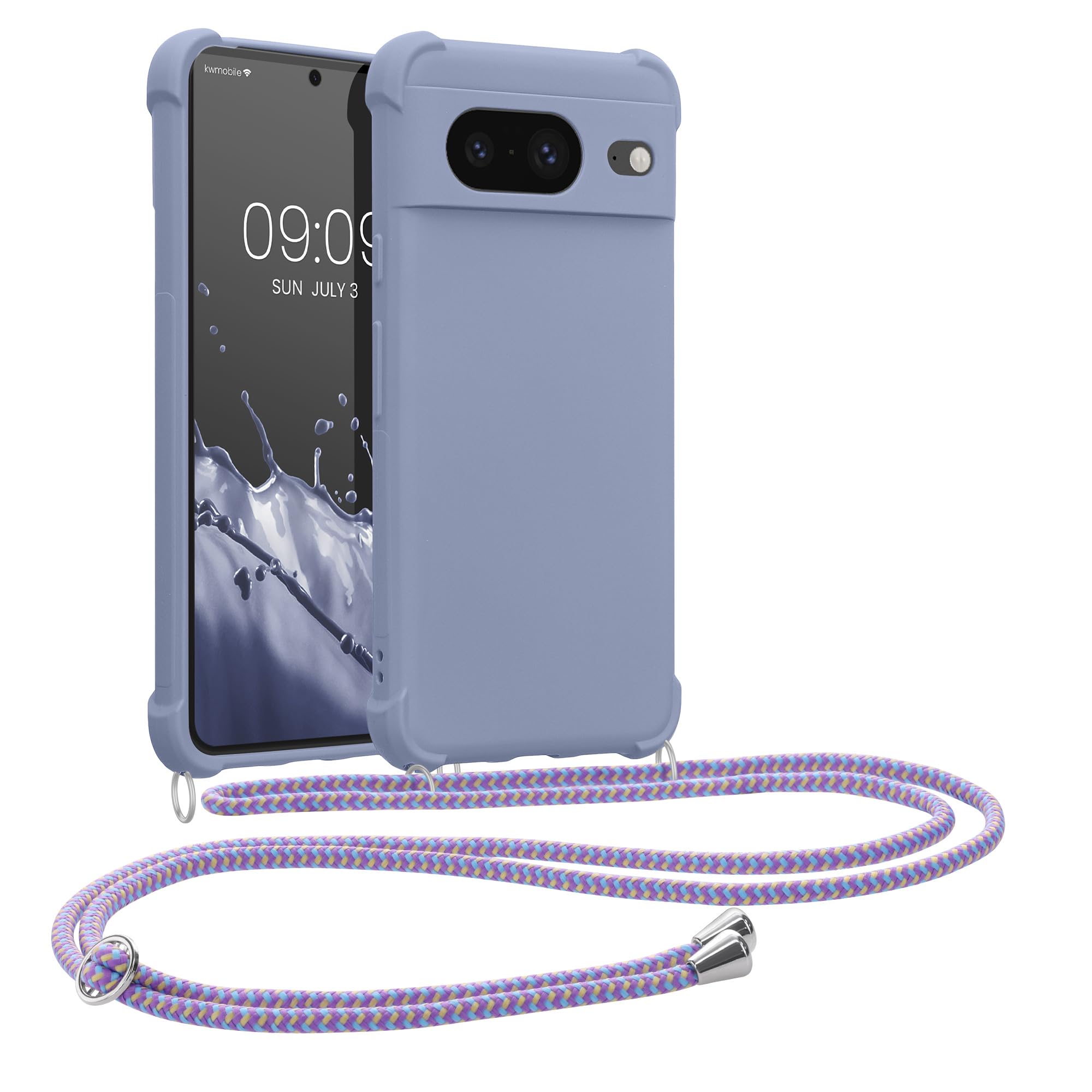 Per Google Pixel 8 Pro 7A 6A Custodia,Trasparente Silicone Telefono - Foto 3
