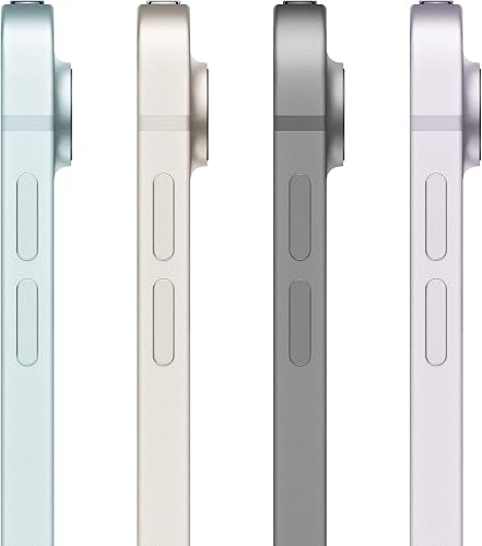 Apple iPad Air 11 Pouces (M4) : Écran Liquid Retina, 128 Go, Caméras Avant/arrière 12 MP, Wi‑FI 7 avec Apple N1 + Connectivité cellulaire 5G, Touch ID, Autonomie d’Une journée – Gris sidéral - 2
