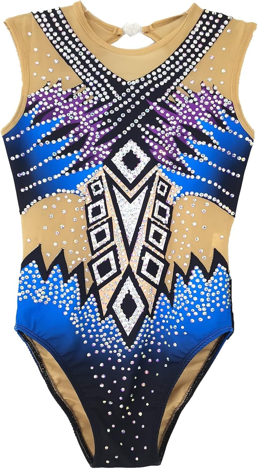LIUHUO Elegant and Stylish Synchronized Swimsuit Performance Blue Women's Competitive Swimwear