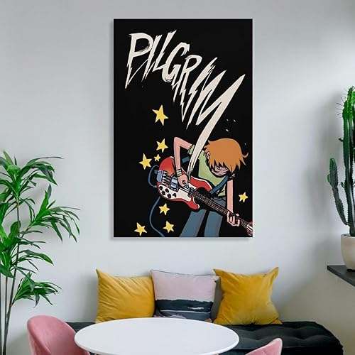 Miniatura 6 de Scott - Póster de película de Pilgrim Vs. The World, pinturas artísticas estéticas para pared, lienzo, decoración de pared, decoración del hogar,