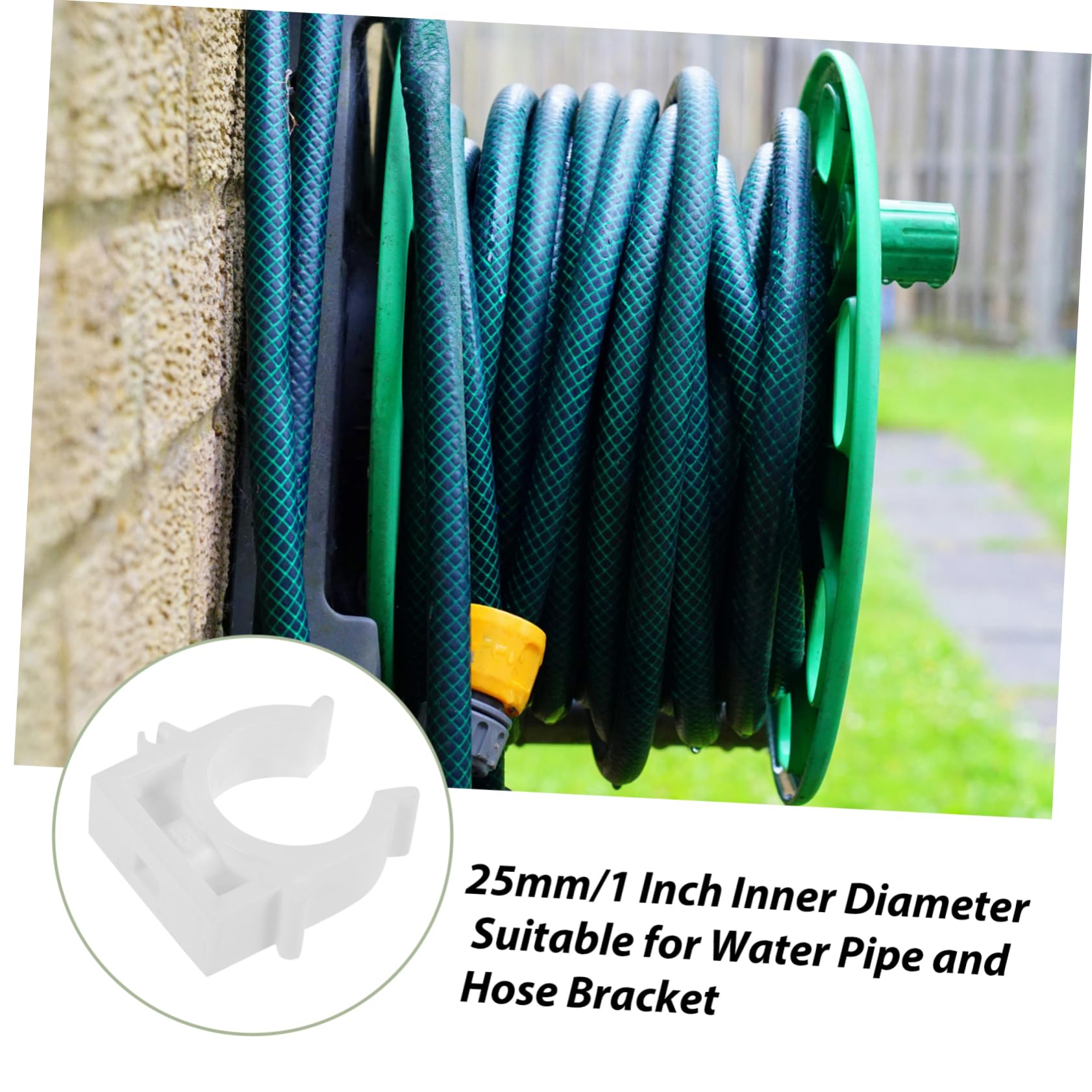 GLEAVI 120stücke Teiliges Rohrklemmen Förmige Clips Für Wasser Und Schlauchleitungen Verstellbare Halterungen Aus Langlebigem Material Für Einfache Montage Und Vielseitige Anwendung