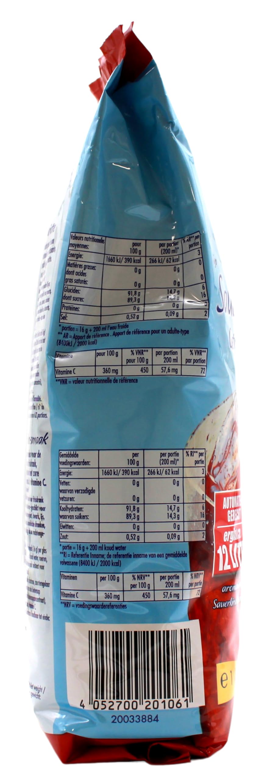 Krüger Family Typ Sauerkirsch Getränkepulver, 10er Pack (10 x 1 kg)
