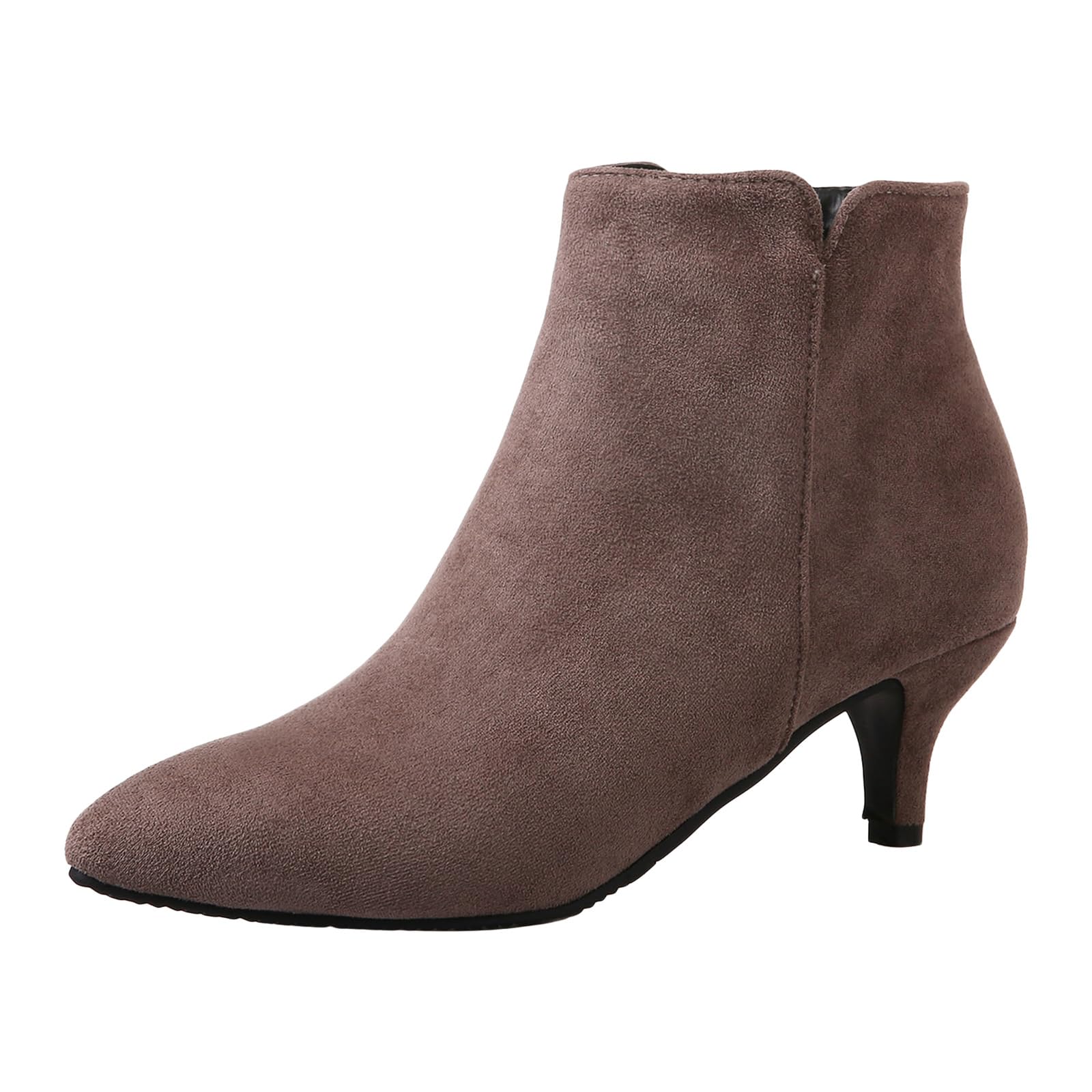 Womens Flower Embroidered Square Toe Cowboy Ankle Boots