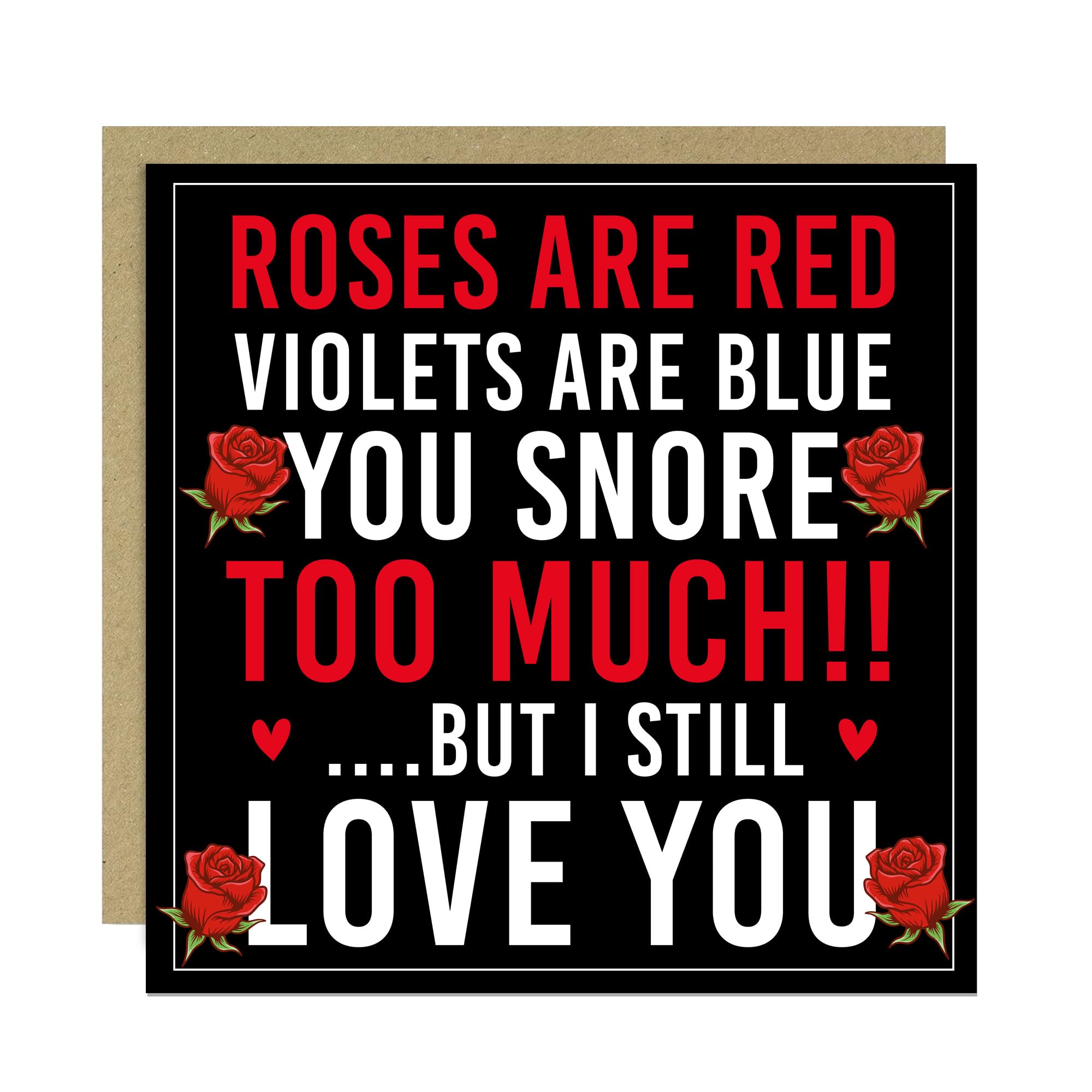 RED OCEAN FUNNY Anniversary Valentines Card For Her Him, Best Thing I Found On The Internet, Card For Boyfriend Girlfriend Husband Wife, With Kraft Envelope