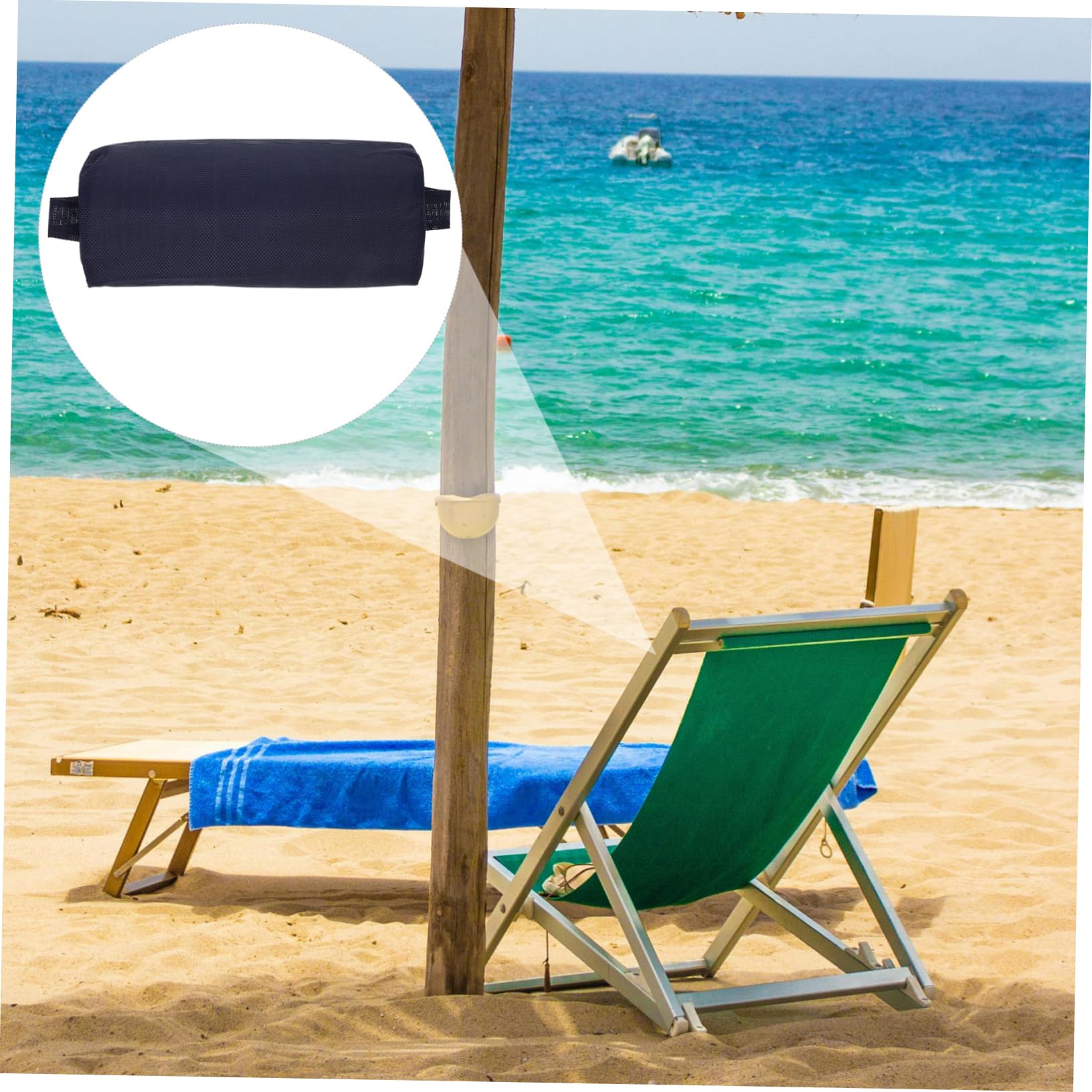 3pezzi Cuscino Ergonomico Per Poggiatesta Di Sedia Accessorio Per Sedia Da Spiaggia Design Rimovibile e Facile Da Pulire Supporto Per Collo e Testa Per Ufficio e Relax All Aperto