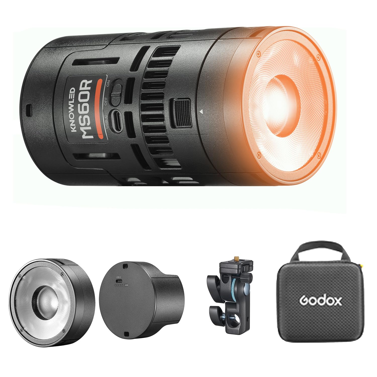 美品 60W RGB対応 カラー版 撮影ライト PL60 スタジオLEDライト Amazon | GODOX KNOWLED MS60R 60W フルカラー LEDライト LumenRadio