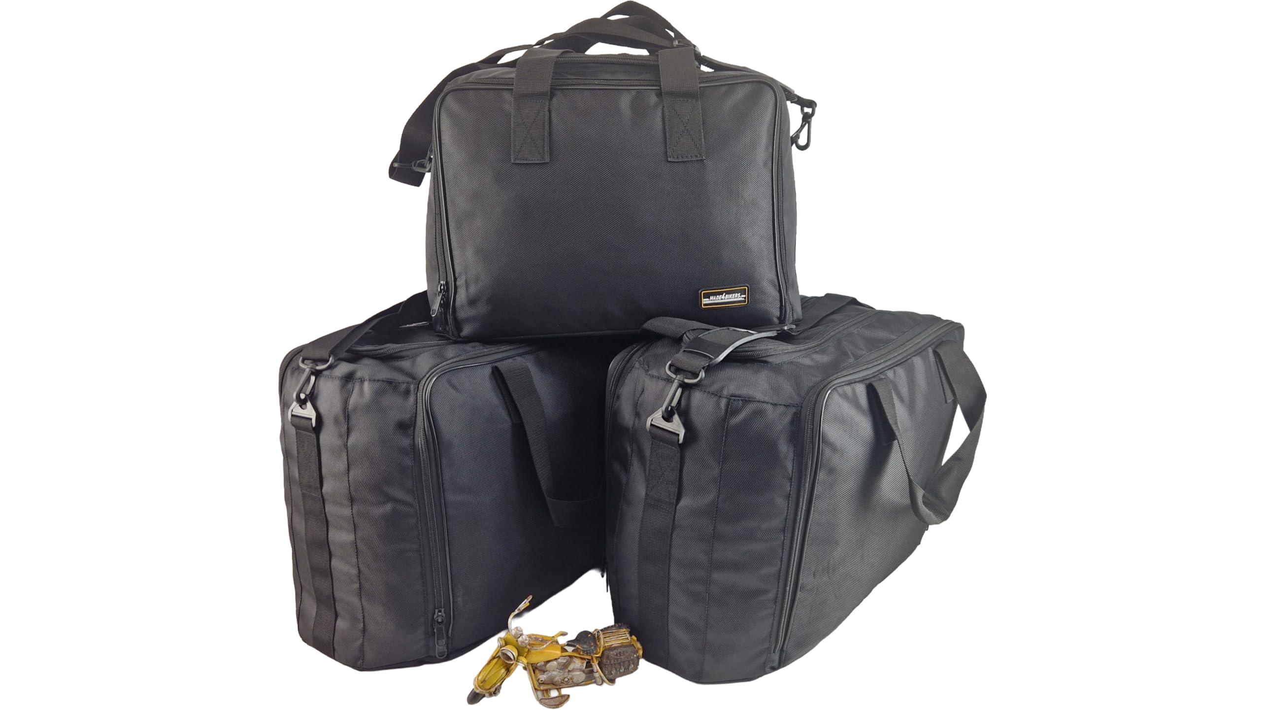 Kompletny zestaw kieszeni wewnętrznych TopCase i walizka pasująca do BMW R1300GS Adventure (KA2) 2023- z walizkami aluminiowymi