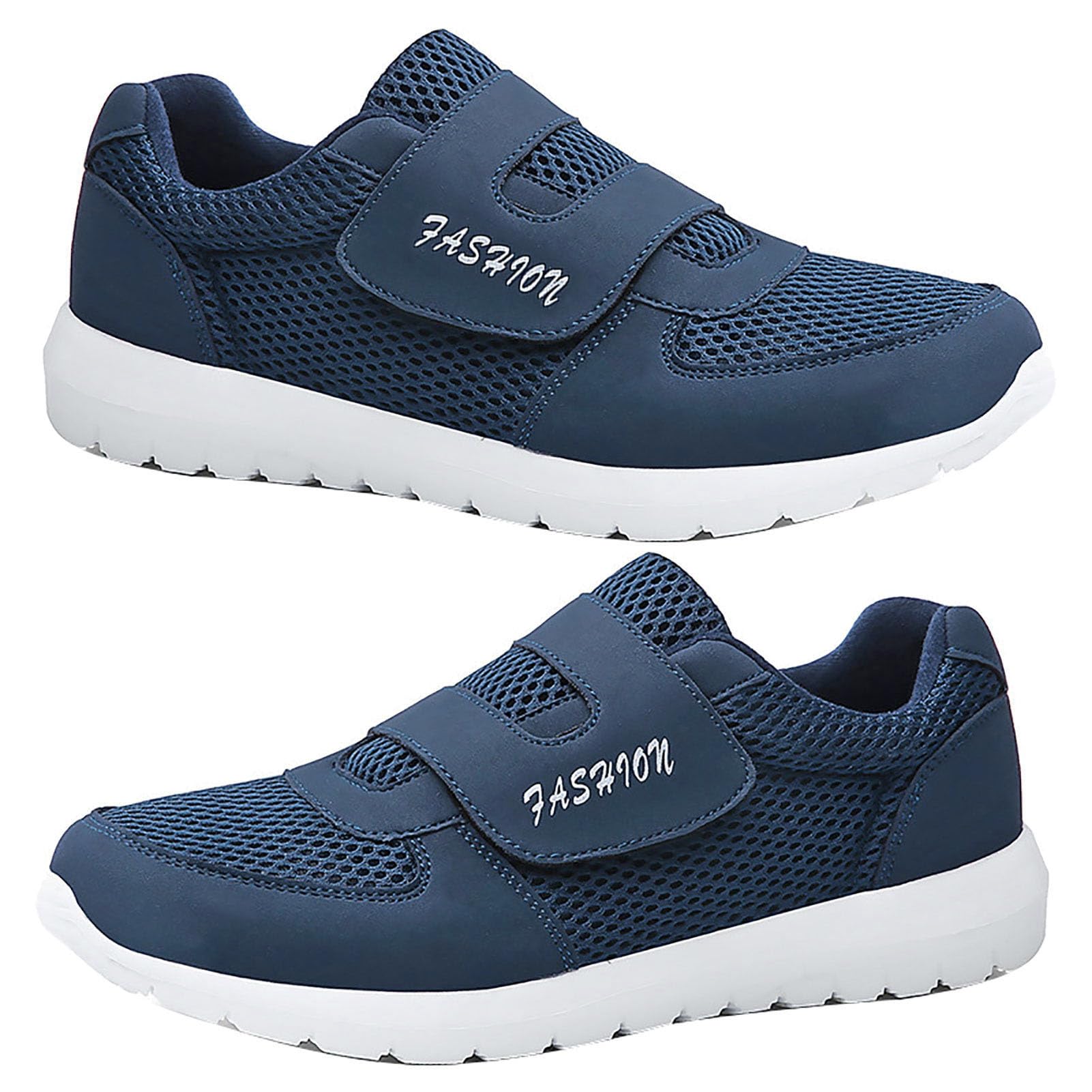 matumou Men Mesh Breathable Slip On Sneakers Skid Running Walking Outdoor Shoes