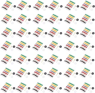 100 Packs Portable Sewing Thread Kit for Backpackers | Metal and Thread Materials, Includes Buttons, Needles, Pin, Travel Use, Hotel Sewing Supplies