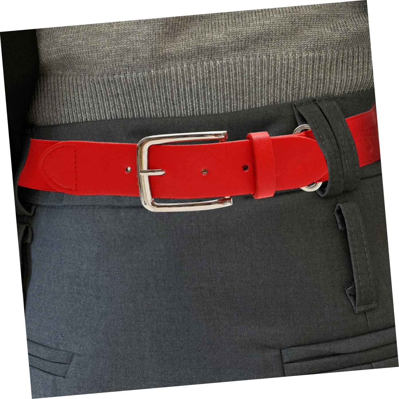 Adjustable Elastic Baseball Belt for Men Women Softball Waist Belt for Athletes Fit for All Skill Levels Versatile Use Sports and Outdoors