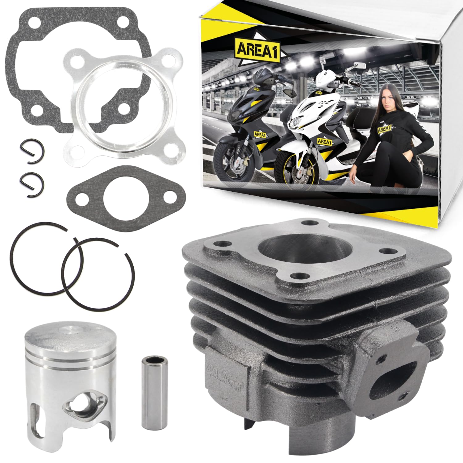 Area1 Tuning Set Für 50ccm Roller - Variomatik + Kupplung | Beschleunigung & Durchzug Verbessern