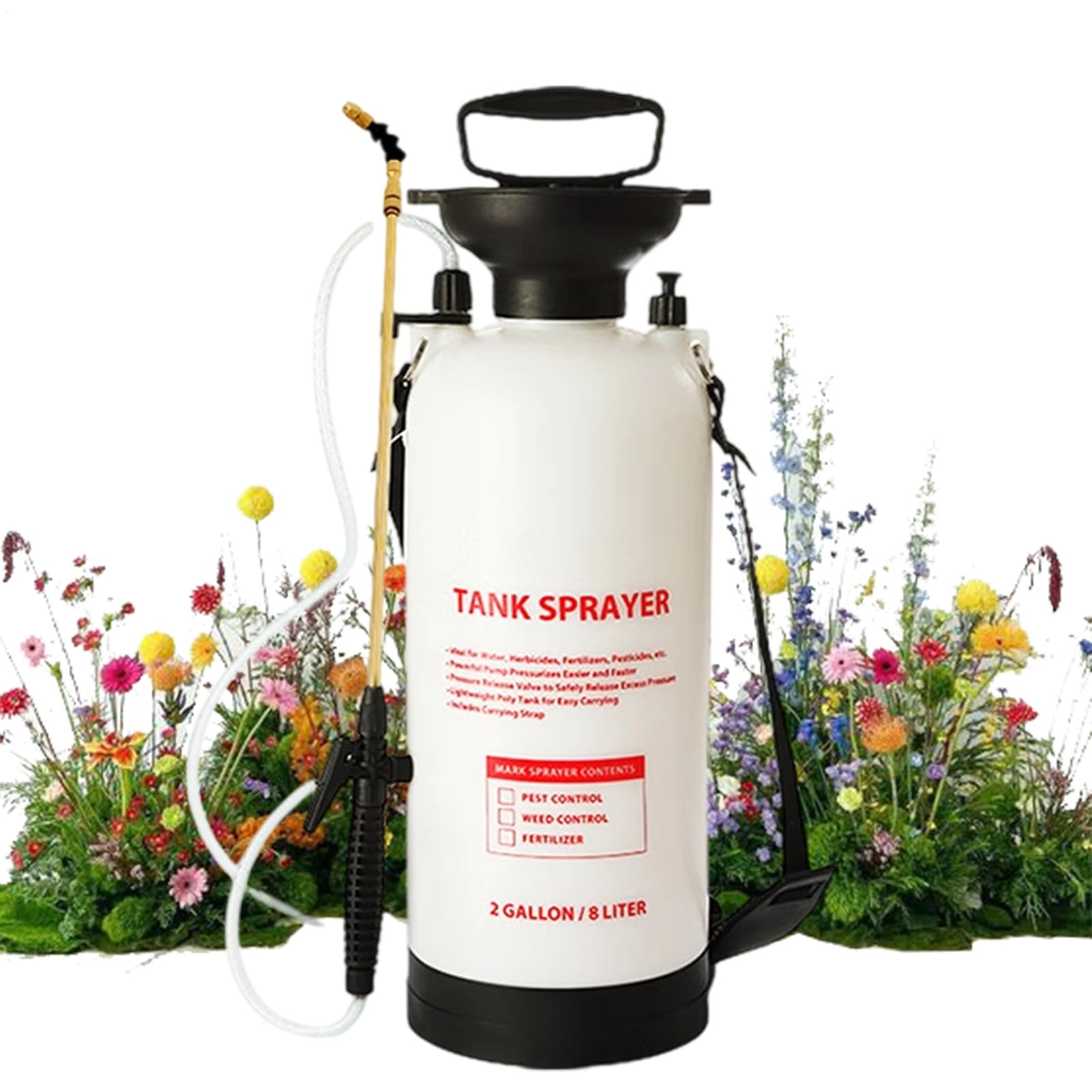 Pumpsprüher für den Garten, Ausrüstung zur manuellen Reinigung und