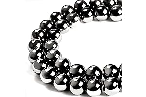 Small and Mighty: 8mm Black Hematite Beads for Endless Creativity
