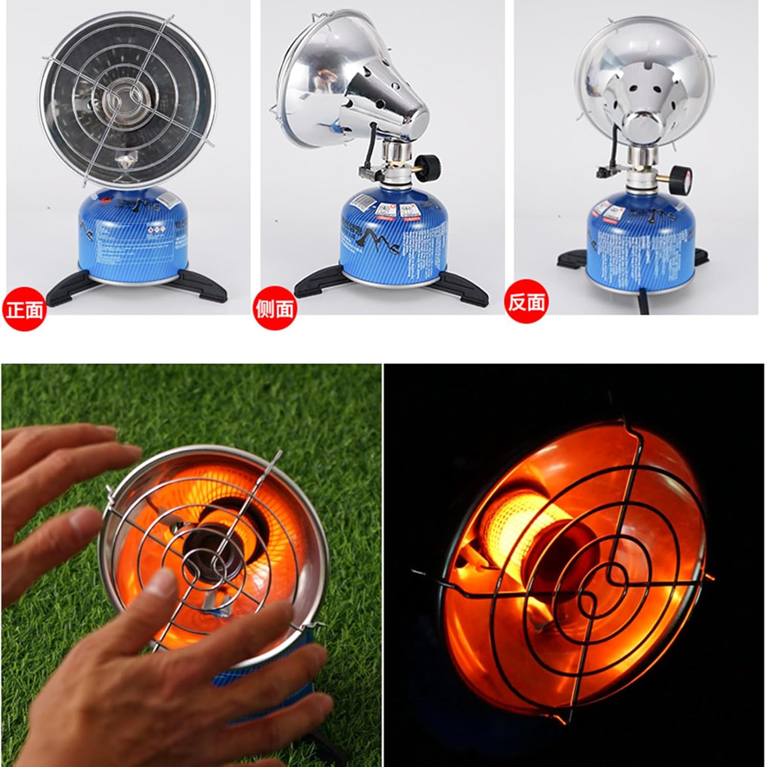 Finish Backpacking Stove Set Includes Two Base Stands Flexible to Tanks Modifiable Flame Security Guard Thin 310g Carry Bag Provided Security Net Stove