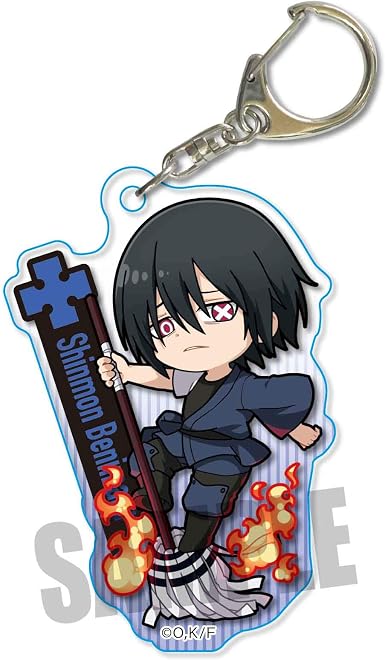 Amazon アクションシリーズアクリルキーホルダー 炎炎ノ消防隊 新門紅丸 アニメ 萌えグッズ 通販 Amazon アクションシリーズアクリルキーホルダー 炎炎ノ消防隊 新門紅丸 アニメ 萌えグッズ 通販