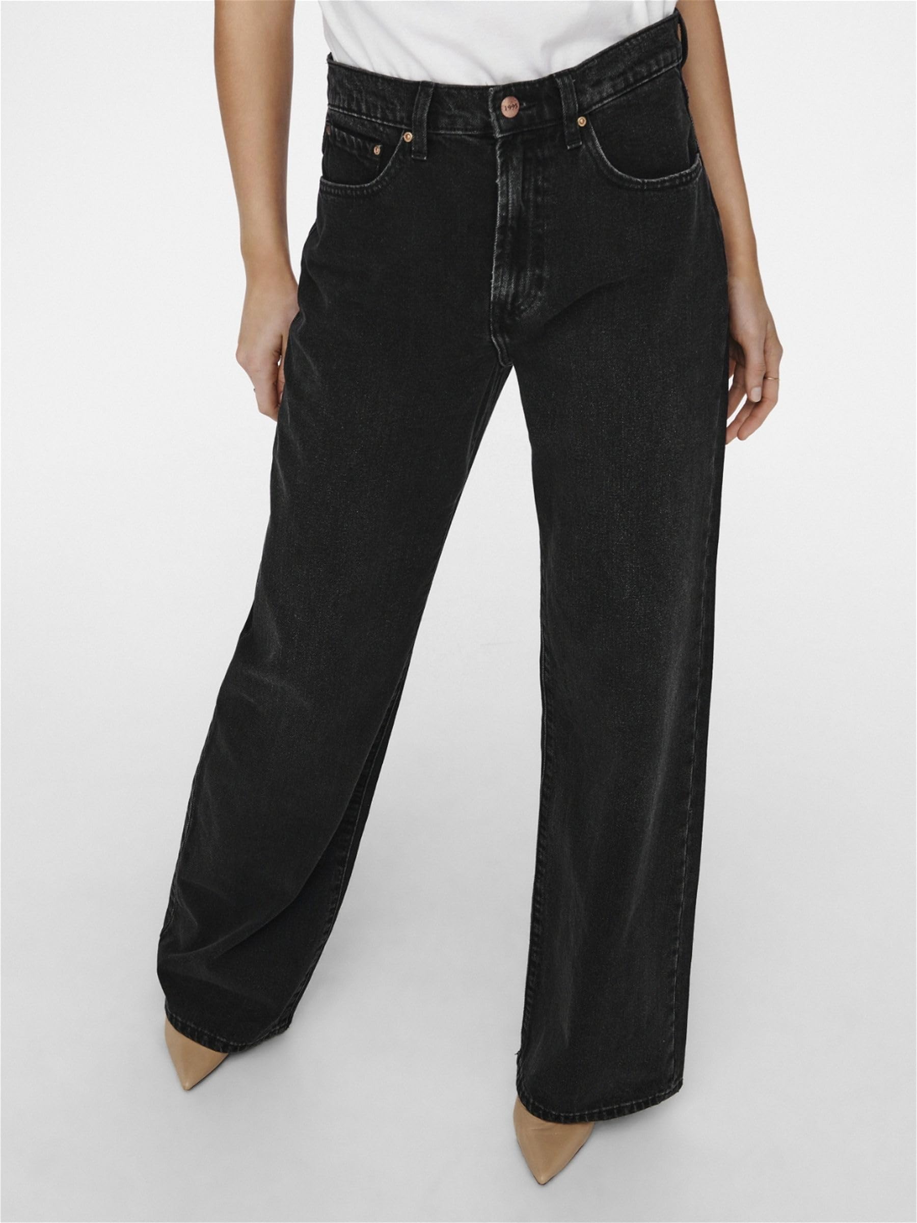 ONLY Wide Fit Jeans ONLHOPE High Waist Wide Leg Fit Jeans