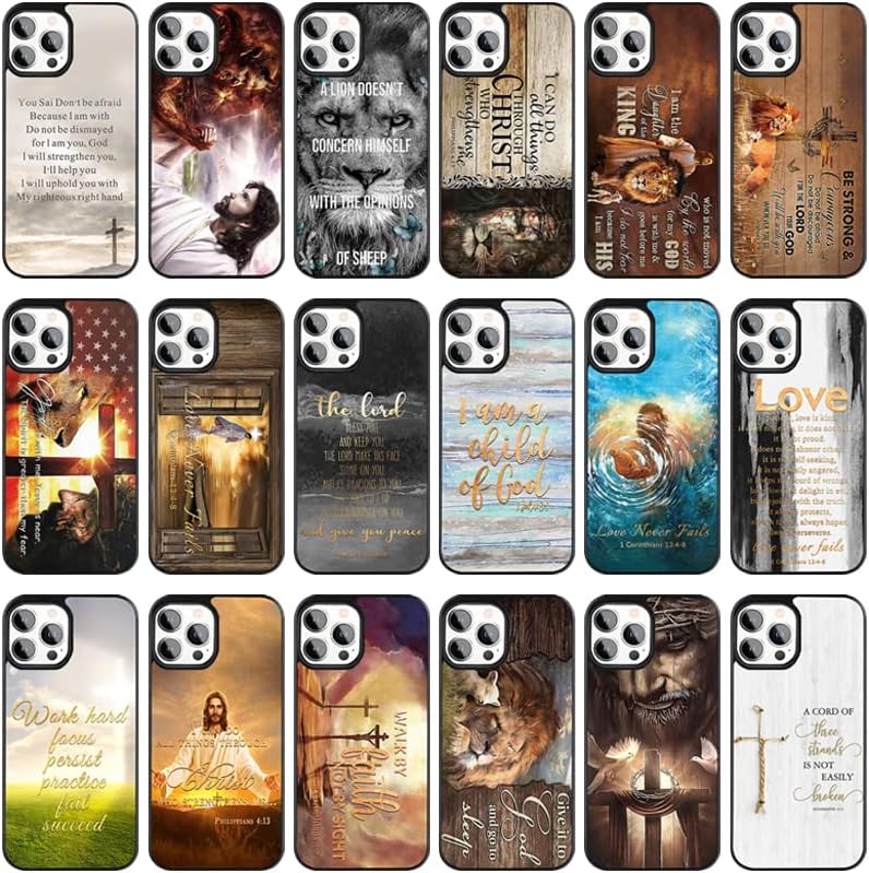 Miniatura 2 de Promise Keeper Way Maker Miracle Worker My God Bible Verse - Funda para iPhone 16, 15, 14, 13, 12, 11, Pro Max, Galaxy S25, S24, S23, S22, S21, FE