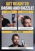 Vista 4 de DASHU Daily Volume Up Curl Cream 5.07fl oz – Crema para peinar el cabello, crema definidora de rizos, voluminizadora, añade textura, crema