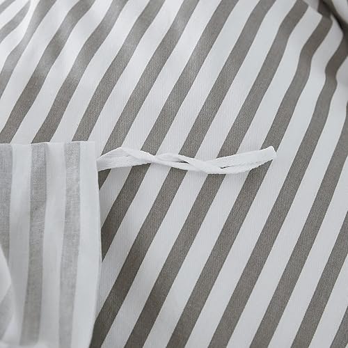 Miniatura 6 de OAITE - Juego de fundas nórdicas, funda nórdica 100% algodón, ultra suave y de fácil cuidado, juego de ropa de cama tamaño Individual, Queen, King,