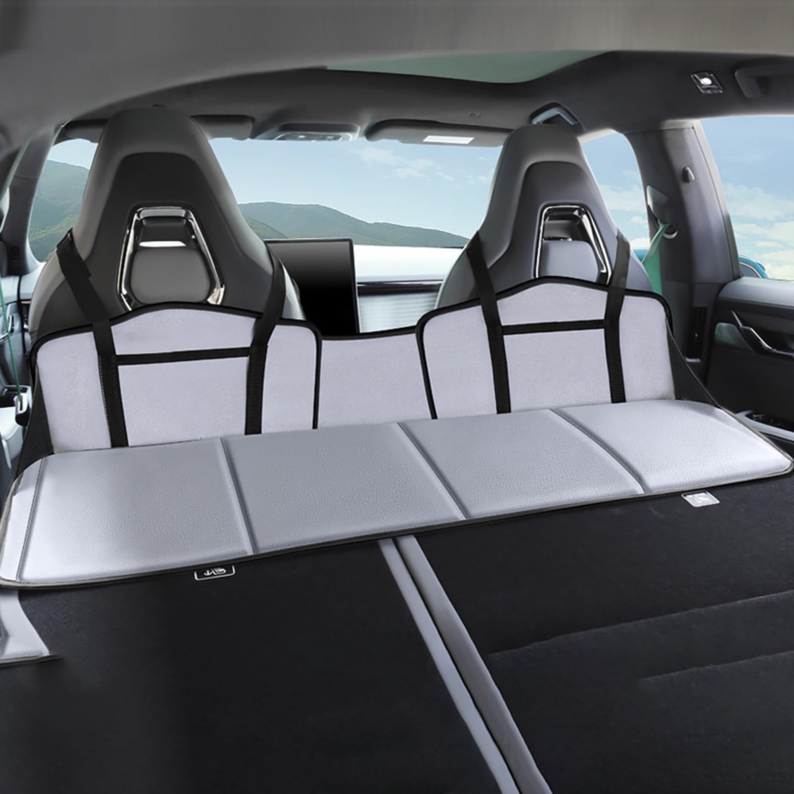 Per Sedile Posteriore Auto Interni Veicolo E Materassini Auto | Pieghevole Portatile Da Auto Auto Per Tenda, Camion, Portellone, Attività Outdoor Per Famiglia E Bambini