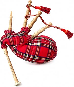 McWilliams Mini Miniature Bagpipe, Bagpipe for Beginners Playable Mini Gift ROYAL STEWART