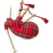 Bagpipe, Mini Miniature Authentic Mini Bagpipe Learn and Play Scottish Music RoyalStewart