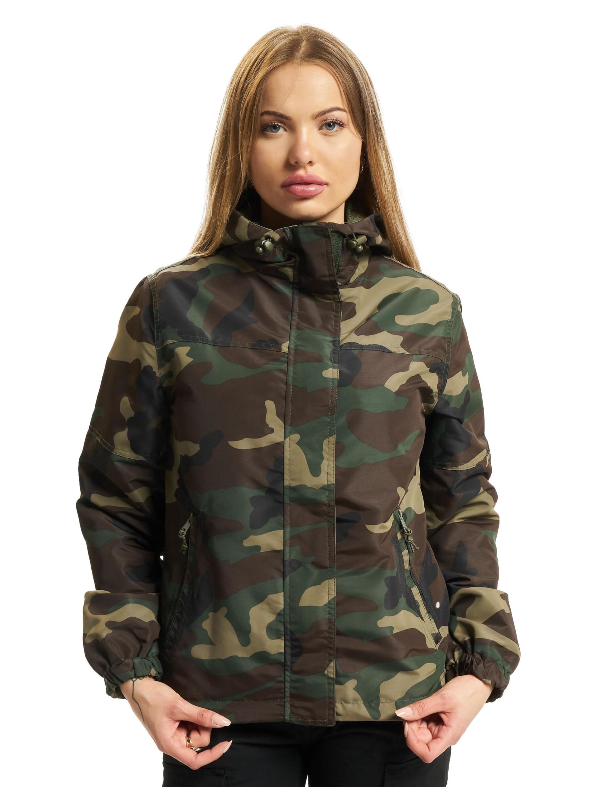 Brandit Windbreaker Kobiety Women Summer Frontzip Windbrea