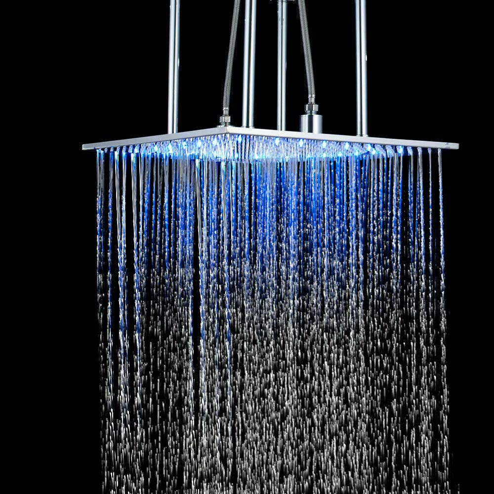 Colonna Doccia Termostatico Miscelatore In Ottone Display Digitale LED - Foto 3