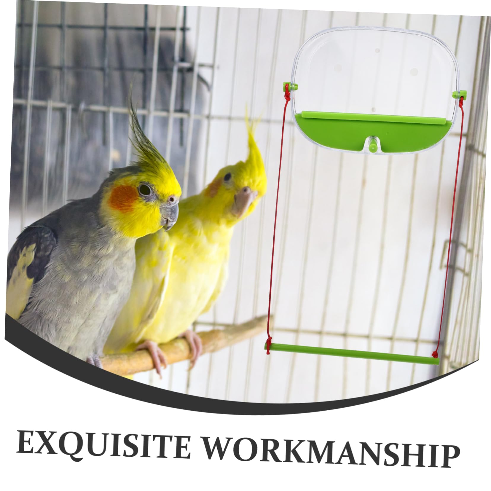 BESPORTBLE 3 Juegos Comedero para Pájaros Alimentador De Ventana Comederos para Pájaros Comedero De Agua para Soporte De Ventana para Comedero De Colibrí Educación Física Green