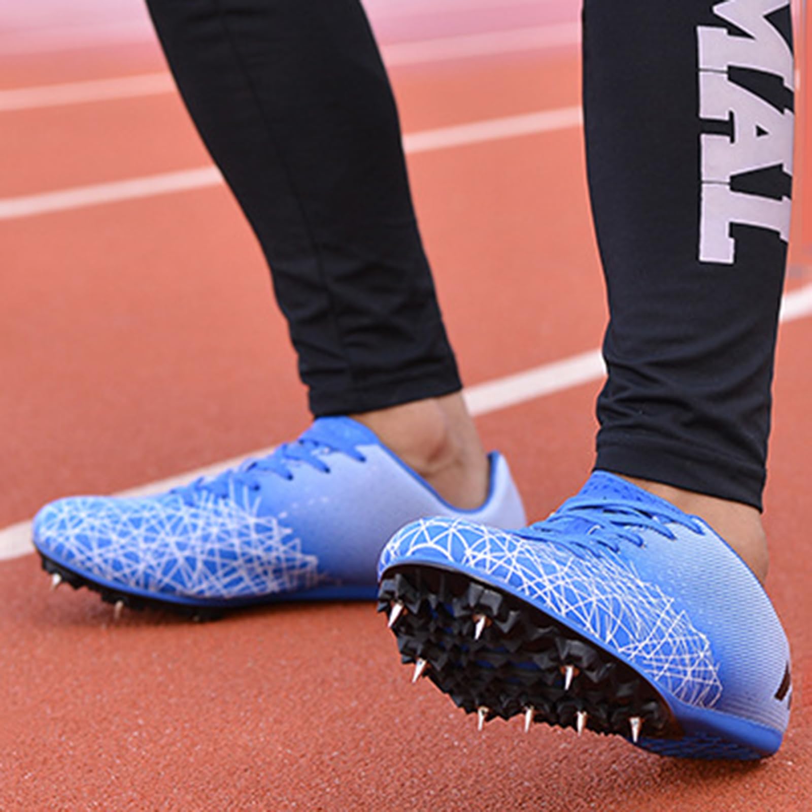 Spikes Leichtathletik Herren,Spikes Leichtathletik Damen,Jugend Spike Schuhe Leichtathletik,Feuchtigkeitsableitendes Futter,Geeignet FüR Springen,HüRdenlauf,Schultraining Usw