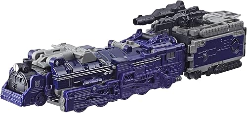 Miniatura 5 de Transformers Toys Generations War for Cybertron Leader Wfc-S51 Astrotrain Triple Changer - Figura de acción para niños de 8 años en adelante, 7